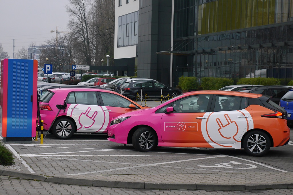 Samochody elektryczne w Katowicach